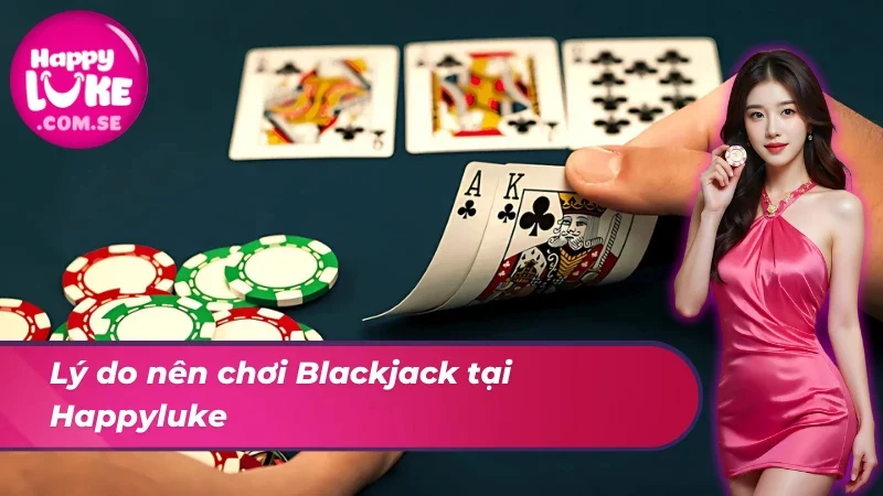Blackjack Happyluke – Chơi Xì Dách Thắng Lớn Ngay Tại Nhà 4 Game casino online bùng nổ với Blackjack tại nhà cái
