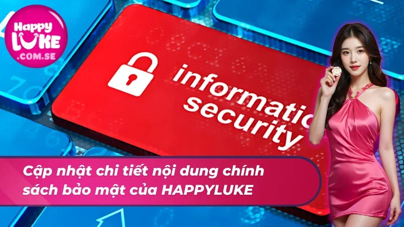 Chính Sách Bảo Mật HAPPYLUKE - Niềm Tin Uy Tín Cho Mọi Cược Thủ 3 Cập nhật chi tiết nội dung chính sách bảo mật