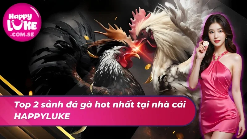 Đá Gà HAPPYLUKE - Thiên Đường Chọi Gà Uy Tín Nhất Hiện Nay 4 Top 2 sảnh đá gà hot nhất tại nhà cái