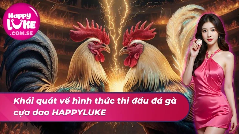 Đá Gà Cựa Dao HAPPYLUKE - Bùng Nổ Với Diễn Biến Kịch Tính 2 Khái quát đôi nét về hình thức đá gà cựa dao