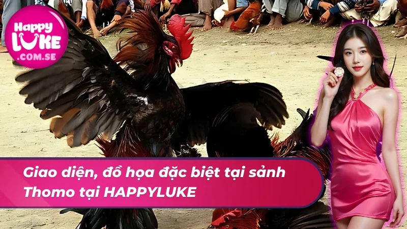 Đá Gà Thomo HAPPYLUKE - Đỉnh Cao Đá Gà Cùng Nhiều Thắng Lớn! 3 Giao diện đỉnh cao của Đá gà Thomo