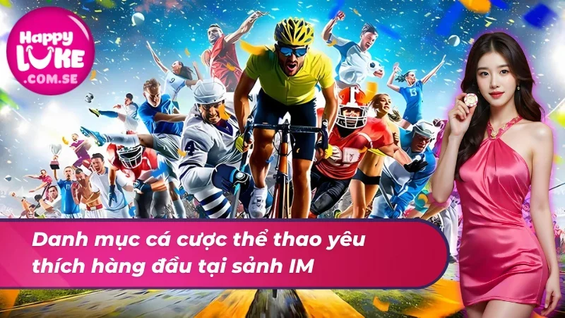 IM Thể Thao HAPPYLUKE - Giải Trí Trọn Vẹn Trong Mỗi Khoảnh Khắc Cược 3 Điểm danh các bộ môn phổ biến tại IM Thể Thao