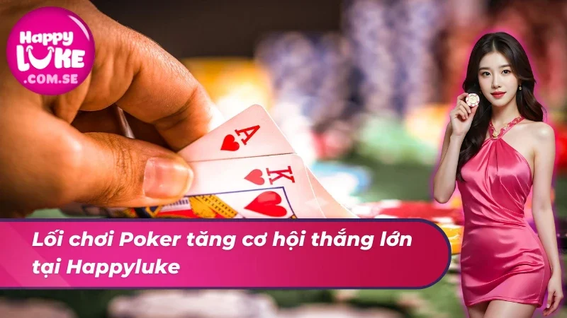 Poker HAPPYLUKE: Trải Nghiệm Kích Thích Cùng Casino Đẳng Cấp 6 Cách chơi nâng chơi chinh phục mọi ván bài Poker