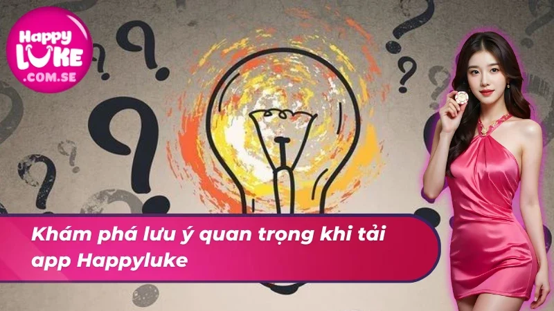 Tải App Happyluke - Hướng Dẫn Các Bước Cơ Bản Cho Newbie 4 Lưu ý tải app Happyluke cực đầy đủ